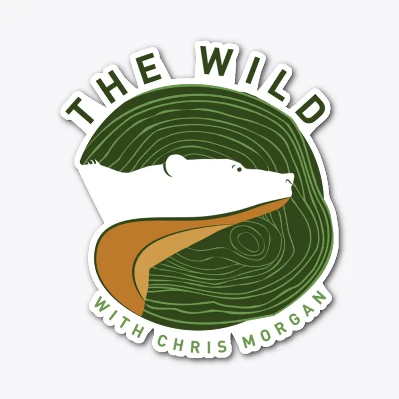 THE WILD with Chris Morgan woodcut logo